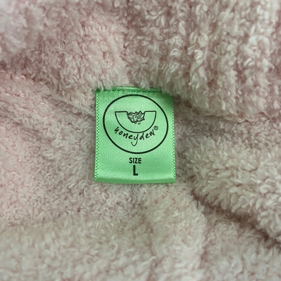 Honeydew Intimates Pink Fuzzy Leggings BB - Picture 3 of 4